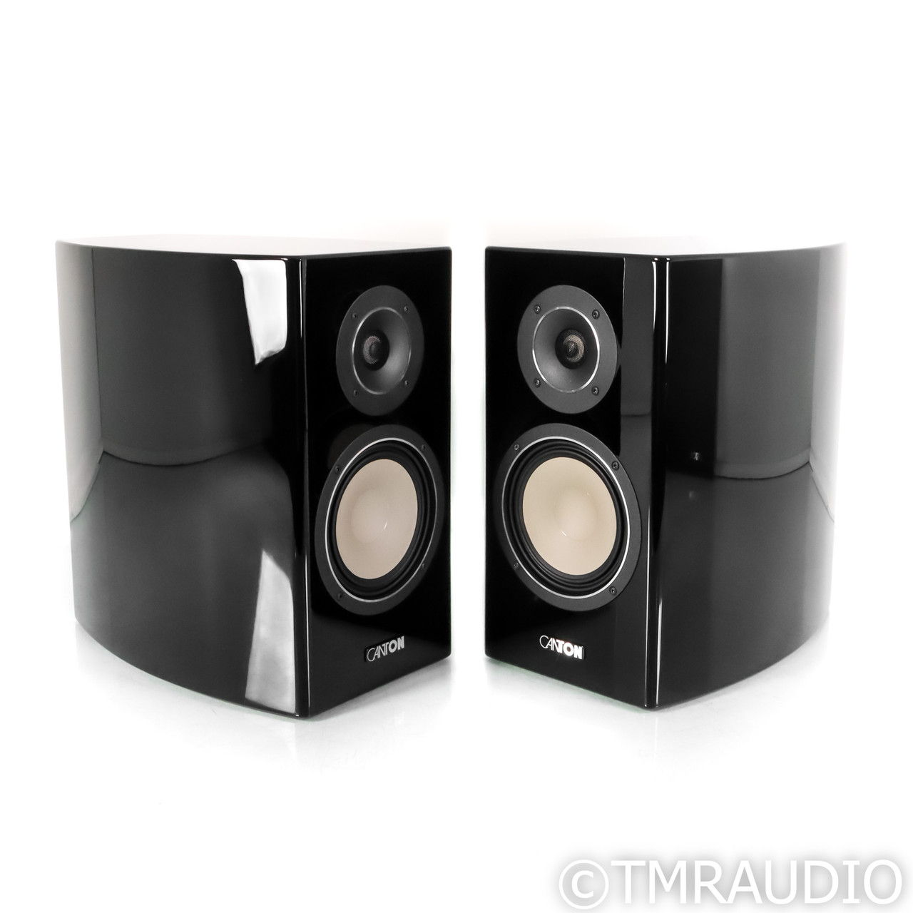 Canton Reference 9K Bookshelf Speakers; Piano Black  (5...