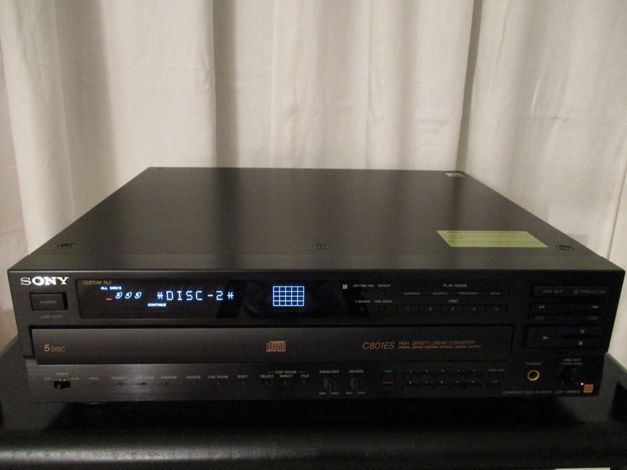 Sony CDP-C801ES 5 disc CD changer; among the last of th...
