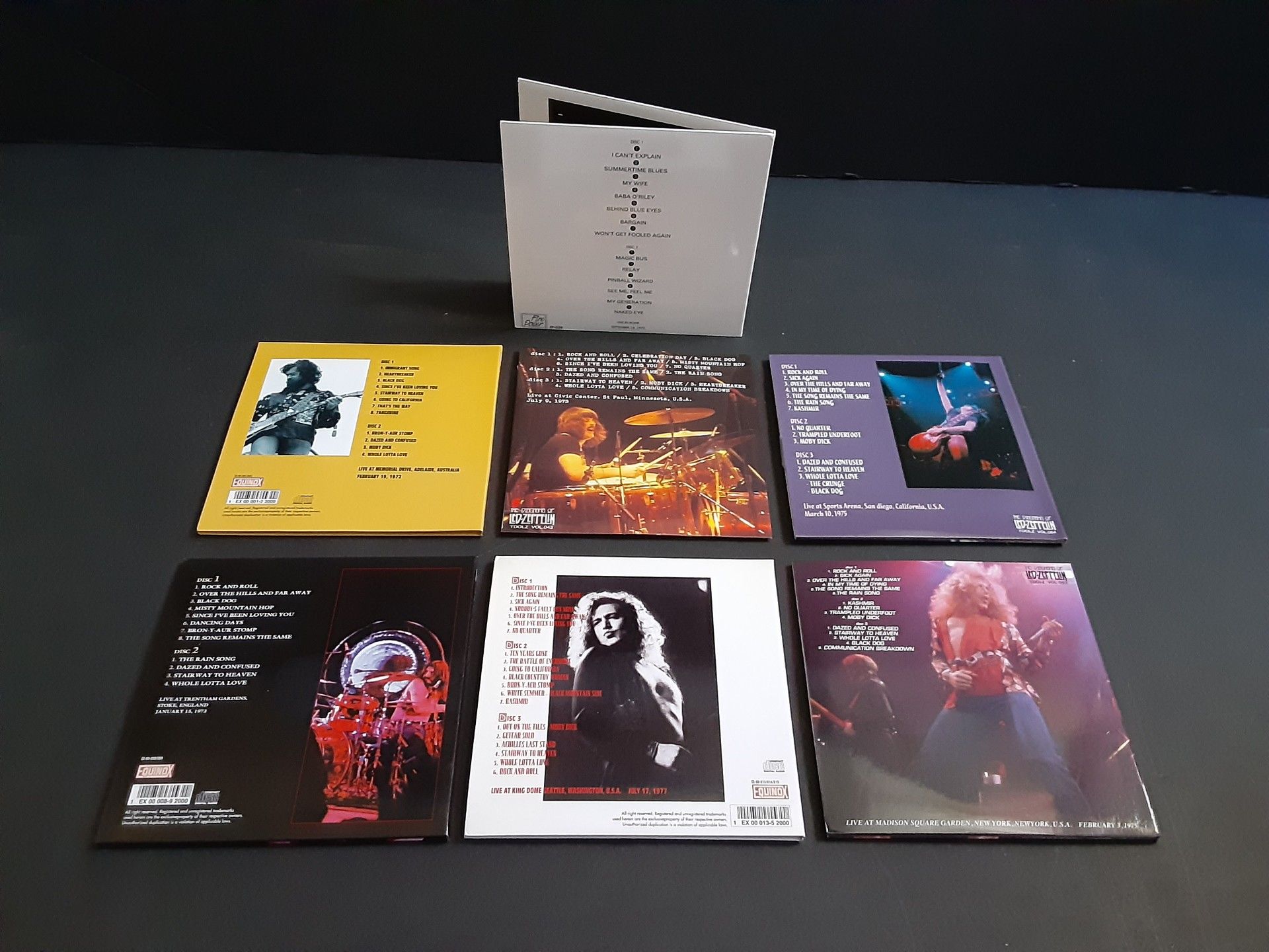 LED ZEPPELIN WHO ETC MINI LP CD LOT JAPAN NEW 3