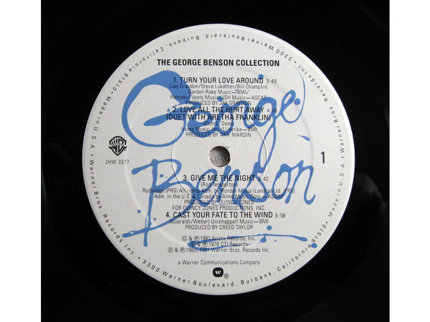 George Benson - The George Benson Collection - 1981 SRC Pressing Warner Bros. 2HW3577