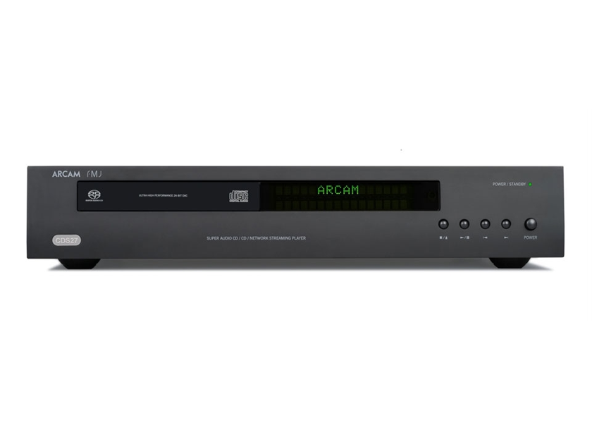 ARCAM FMJ CDS27  CD Player (Black) - NEW-In-Box; Full Warranty; 40% Off; Free Shipping