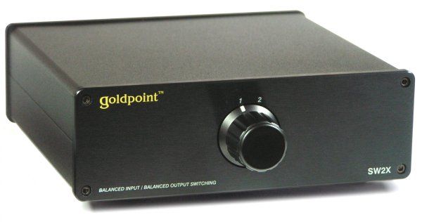 Goldpoint Level Controls SW2X-O Balanced Stereo Input/O...