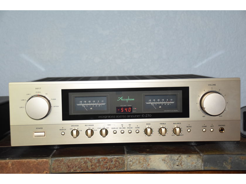 Accuphase E-270 NEW LOWER PRICE U.S. VOLTAGE 120