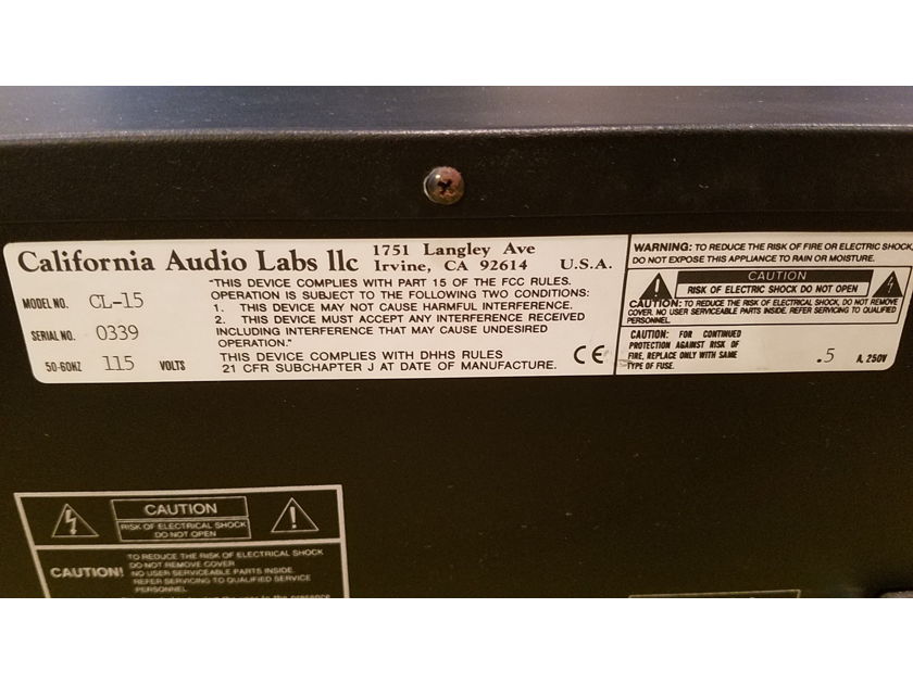California Audio Labs CL-15