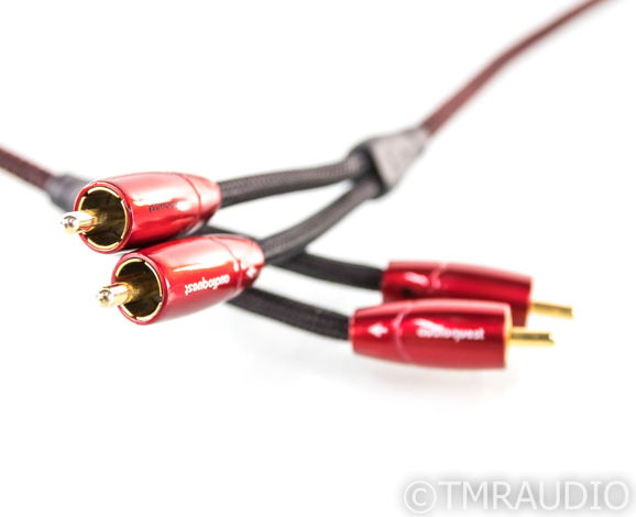 AudioQuest Golden Gate RCA Cables; 2m Pair Interconnect...