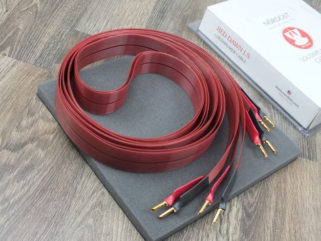 Nordost Leif Red Dawn speaker cables 3,0 metre