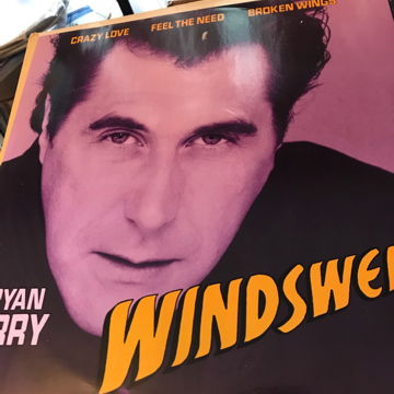 BRYAN FERRY,WINDSWEPT,12” VINTAGE 45 rpm BRYAN FERRY,WI...