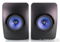 KEF LS50 Wireless Bookshelf Speakers; Black / Blue Pair... 2